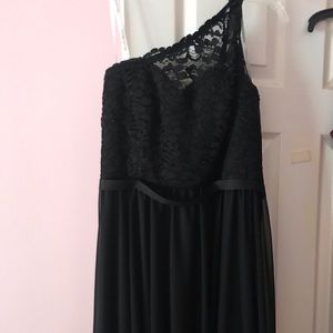 Black bridesmaid dress for sale!